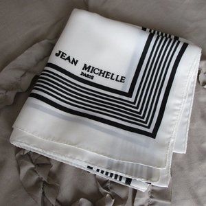 long designer silk scarf